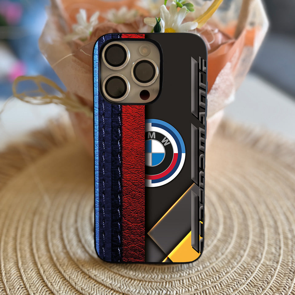 🌟 BMW iPhone Cover – Ultra-Durable, Slim & Wireless Charging Ready