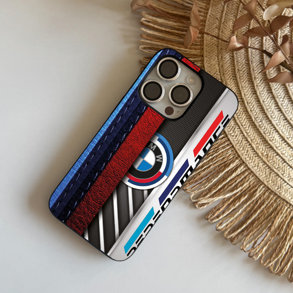 💥 BMW Silicone iPhone Case – Classic Design, Maximum Protection