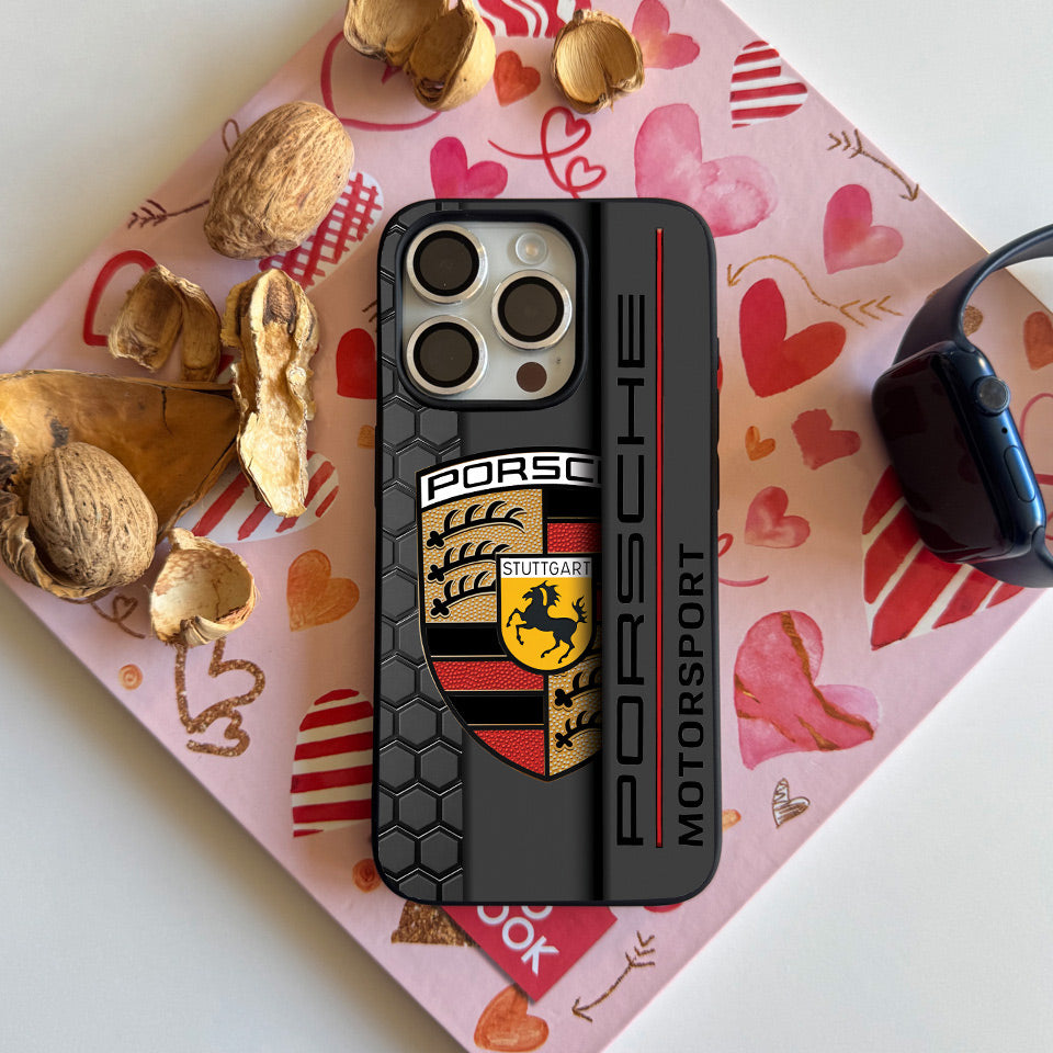 🏎 Sleek & Stylish Porsche iPhone Case – Perfect for Supercar Fans