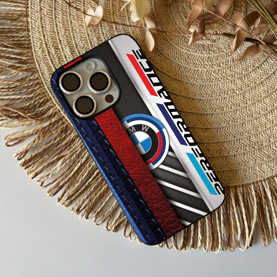 💥 BMW Silicone iPhone Case – Classic Design, Maximum Protection