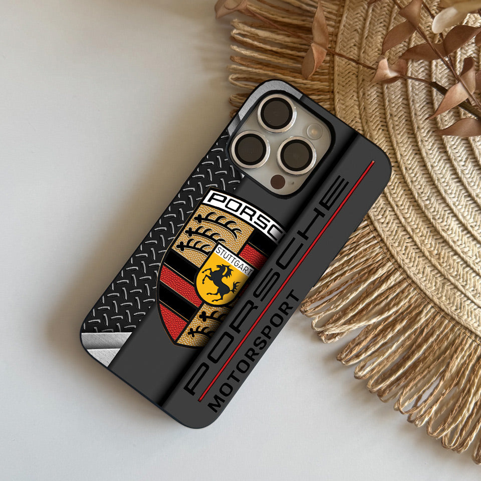 ⚡️ Porsche-Inspired iPhone Case – High-Speed Design & Maximum Protection