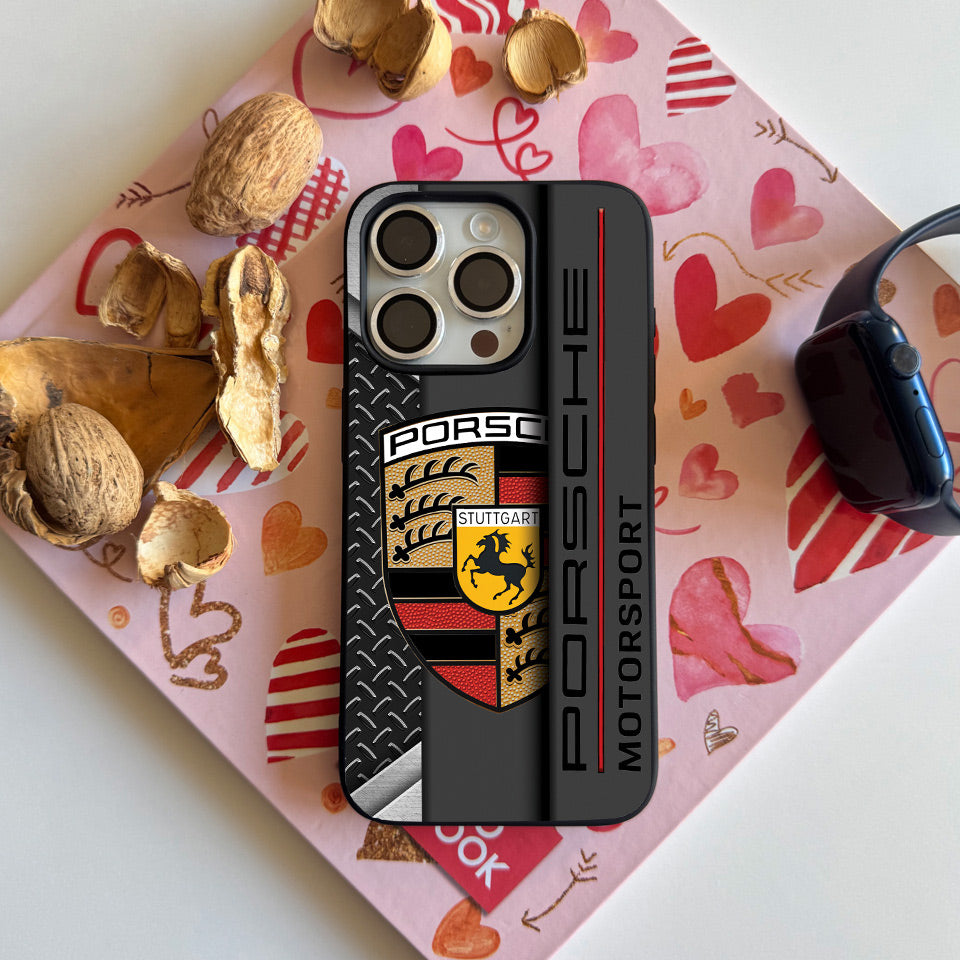 ⚡️ Porsche-Inspired iPhone Case – High-Speed Design & Maximum Protection