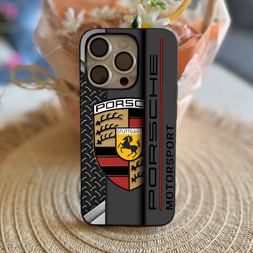 ⚡️ Porsche-Inspired iPhone Case – High-Speed Design & Maximum Protection