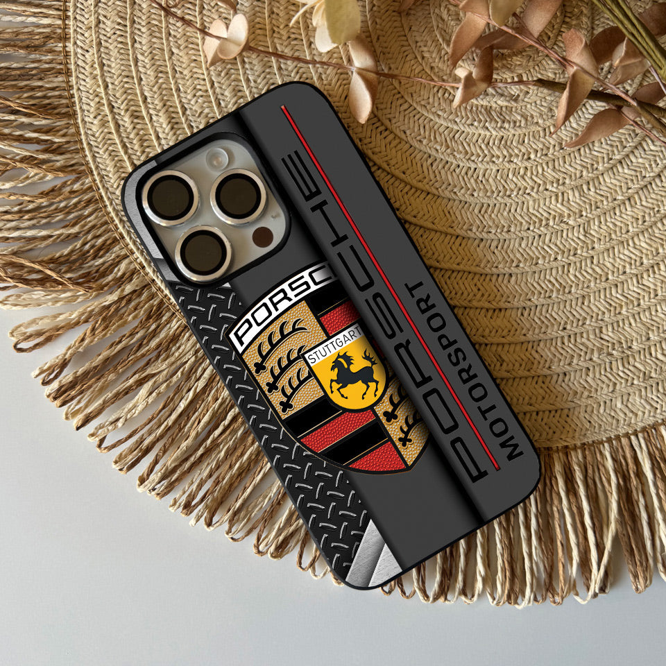 ⚡️ Porsche-Inspired iPhone Case – High-Speed Design & Maximum Protection