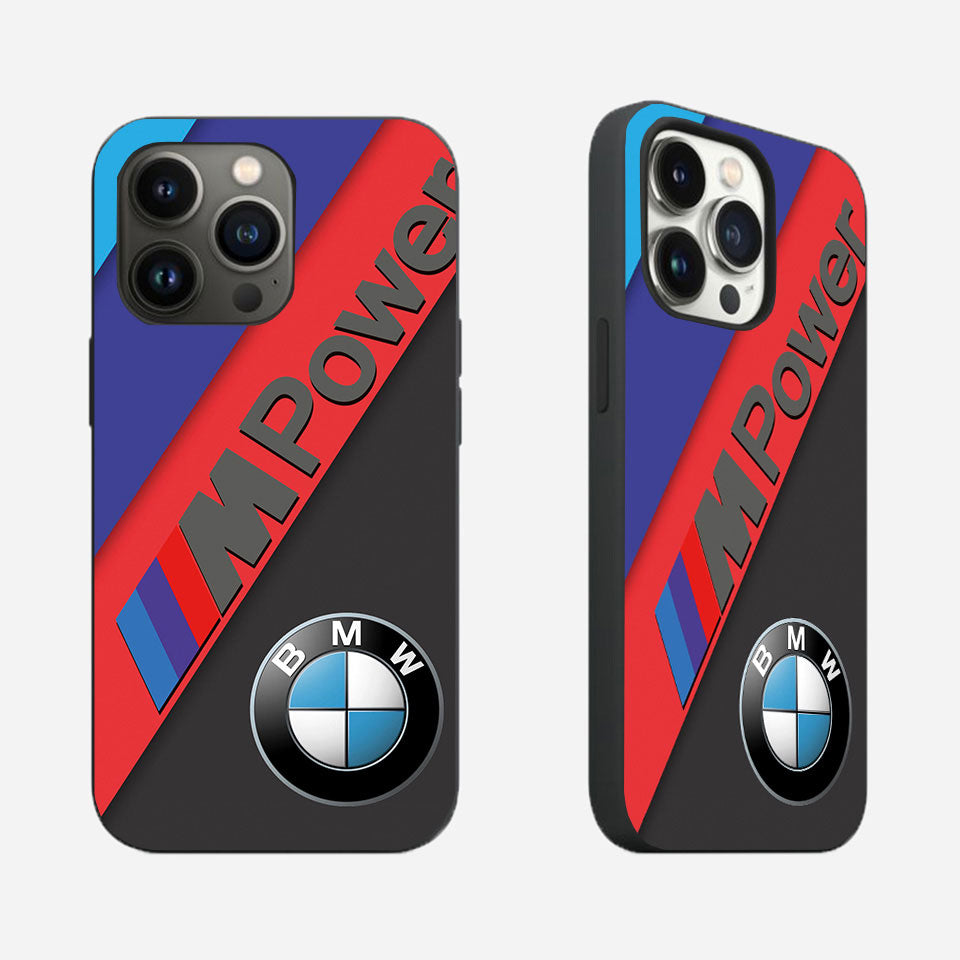 🏎 BMW Racing iPhone Case – Premium Silicone for Speed Lovers