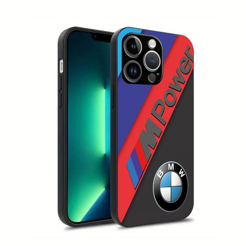 🏎 BMW Racing iPhone Case – Premium Silicone for Speed Lovers