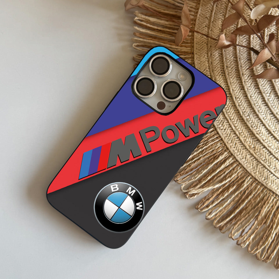 🏎 BMW Racing iPhone Case – Premium Silicone for Speed Lovers