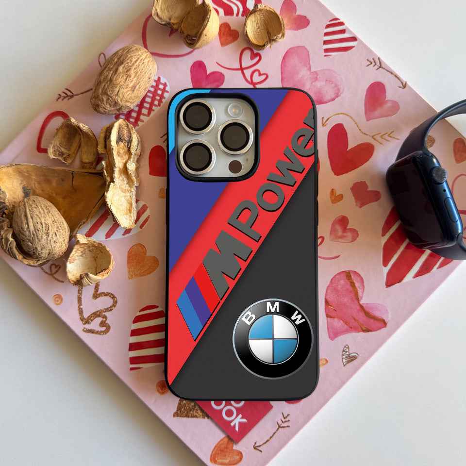 🏎 BMW Racing iPhone Case – Premium Silicone for Speed Lovers