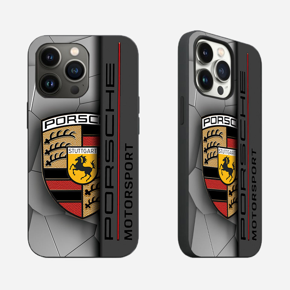 🔥 Premium Porsche iPhone Cover – Motorsport Passion in Your Pocket