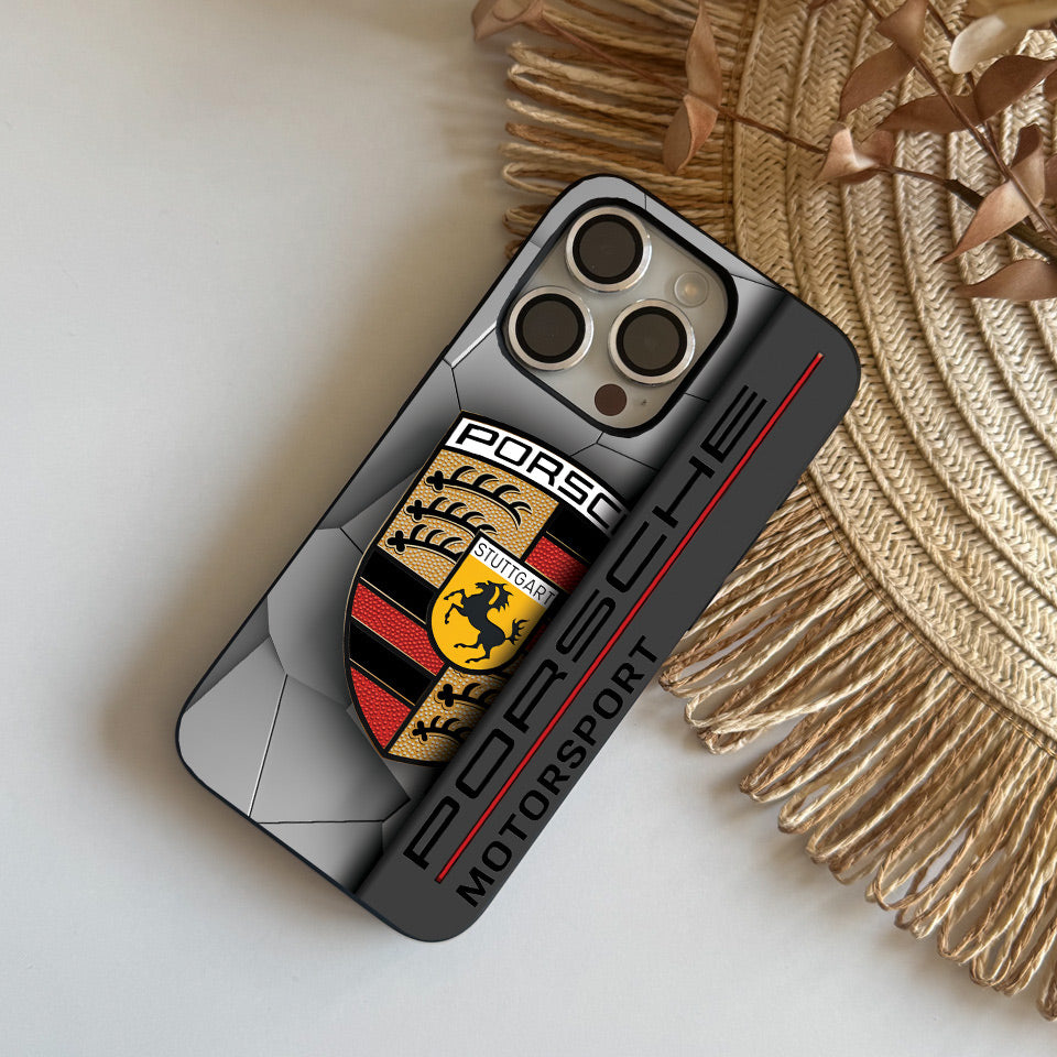 🔥 Premium Porsche iPhone Cover – Motorsport Passion in Your Pocket