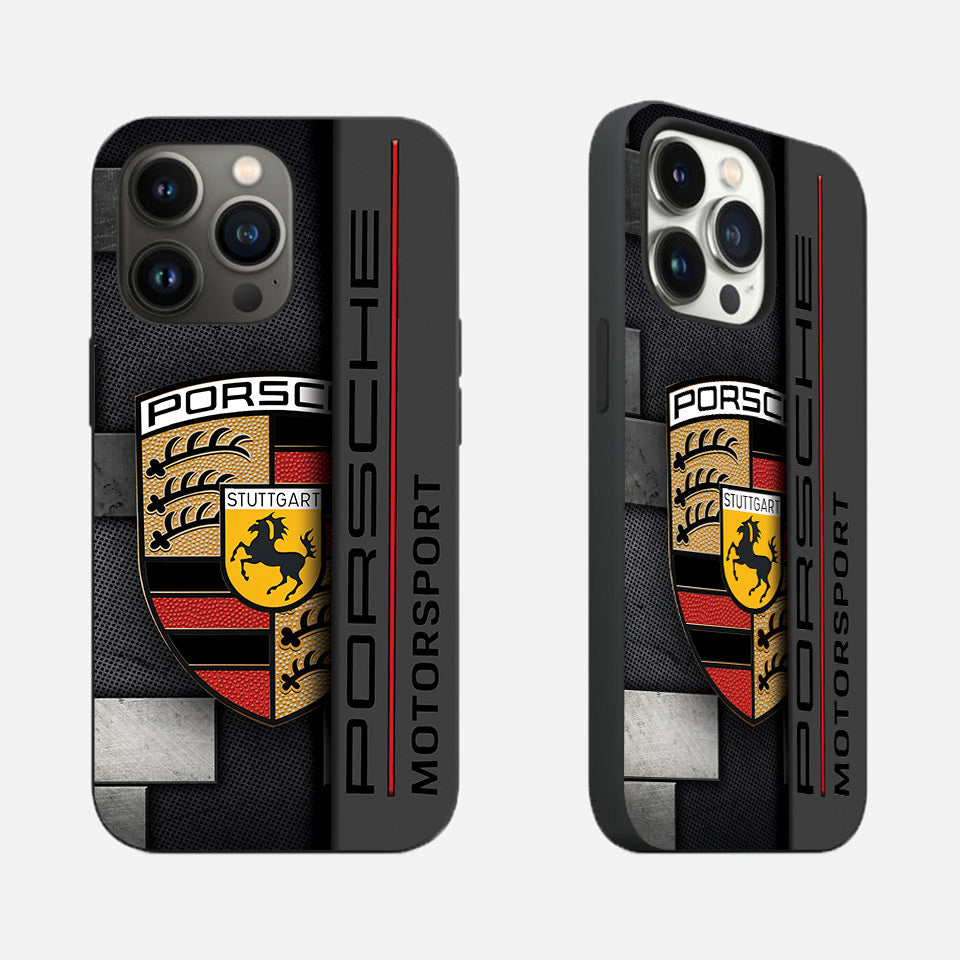 🏁 Ultimate Porsche iPhone Case – Sporty, Shockproof & Stylish