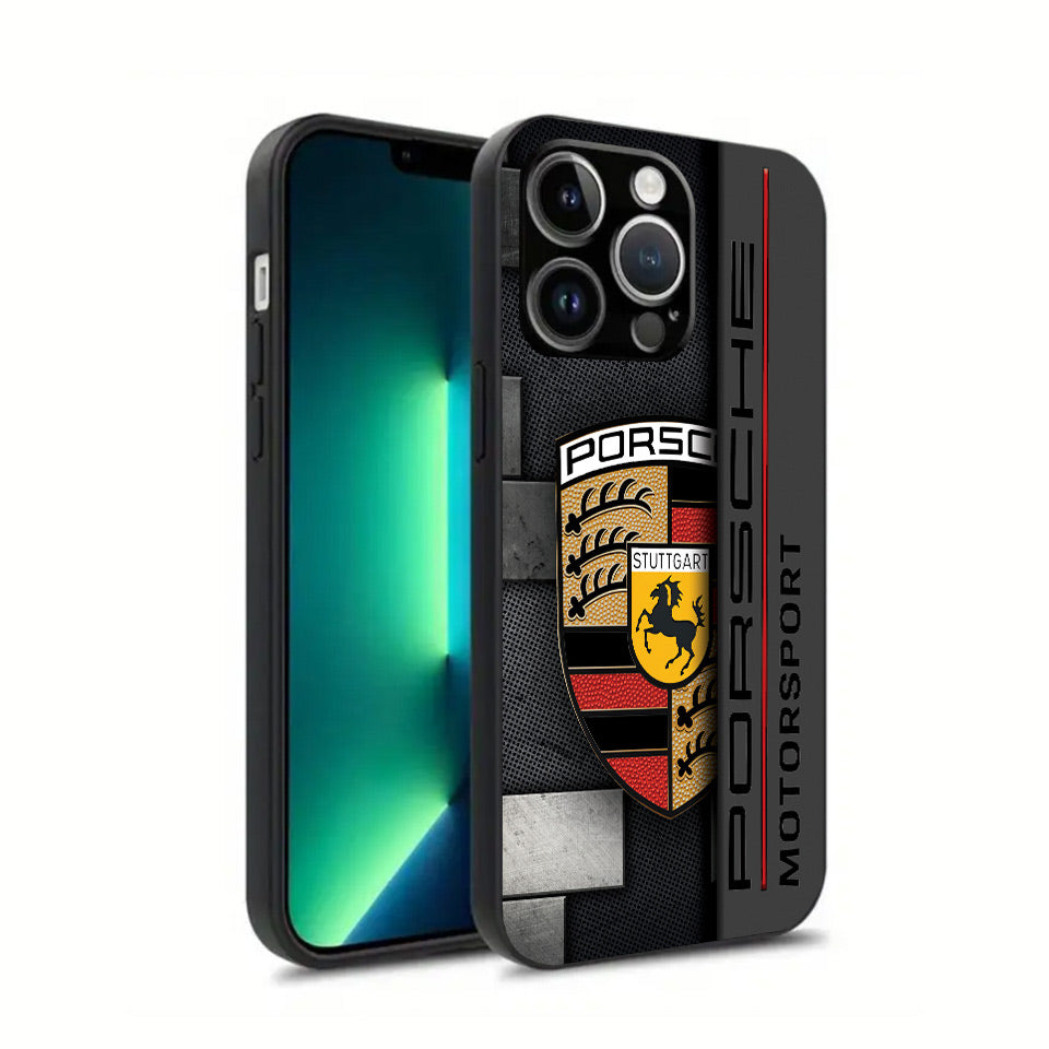 🏁 Ultimate Porsche iPhone Case – Sporty, Shockproof & Stylish