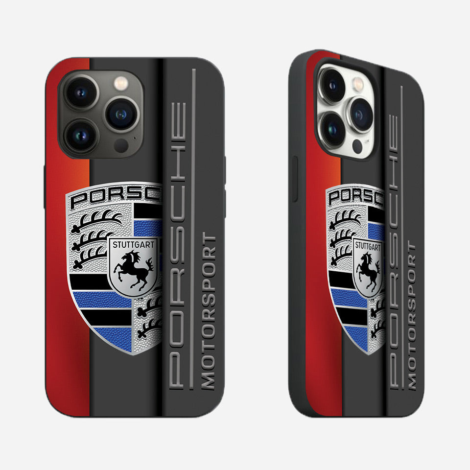 🏆 Porsche GT3 iPhone Case – Motorsport Edition, Fade-Resistant UV Print