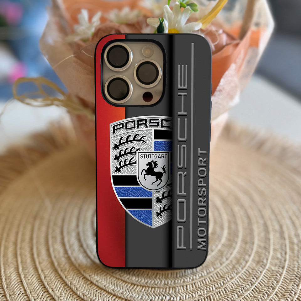 🏆 Porsche GT3 iPhone Case – Motorsport Edition, Fade-Resistant UV Print