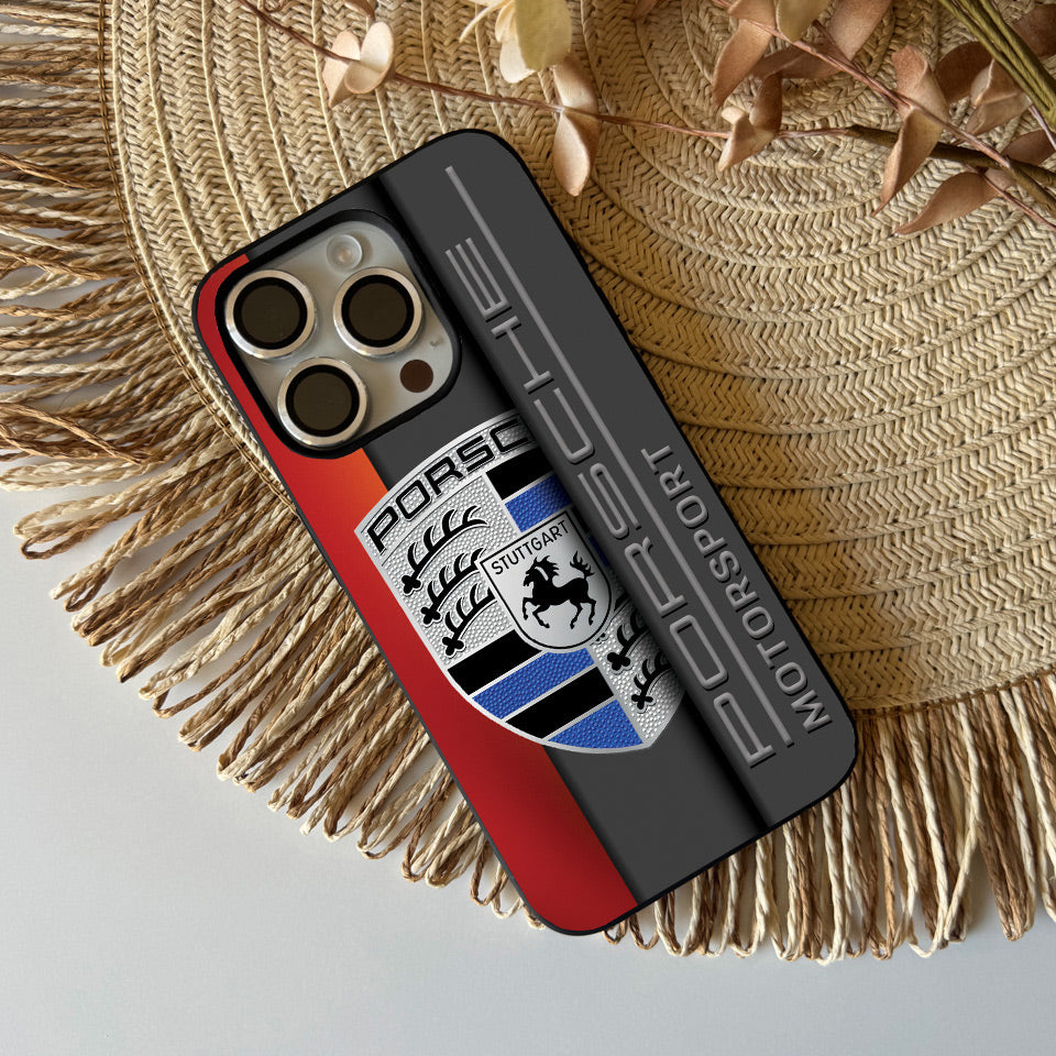 🏆 Porsche GT3 iPhone Case – Motorsport Edition, Fade-Resistant UV Print