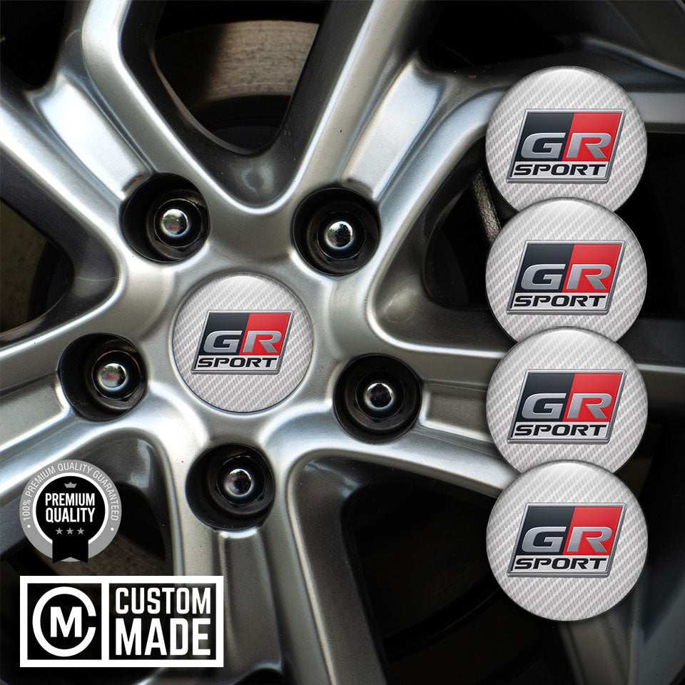 TOYOTA GR Emblems for Wheel Center Caps