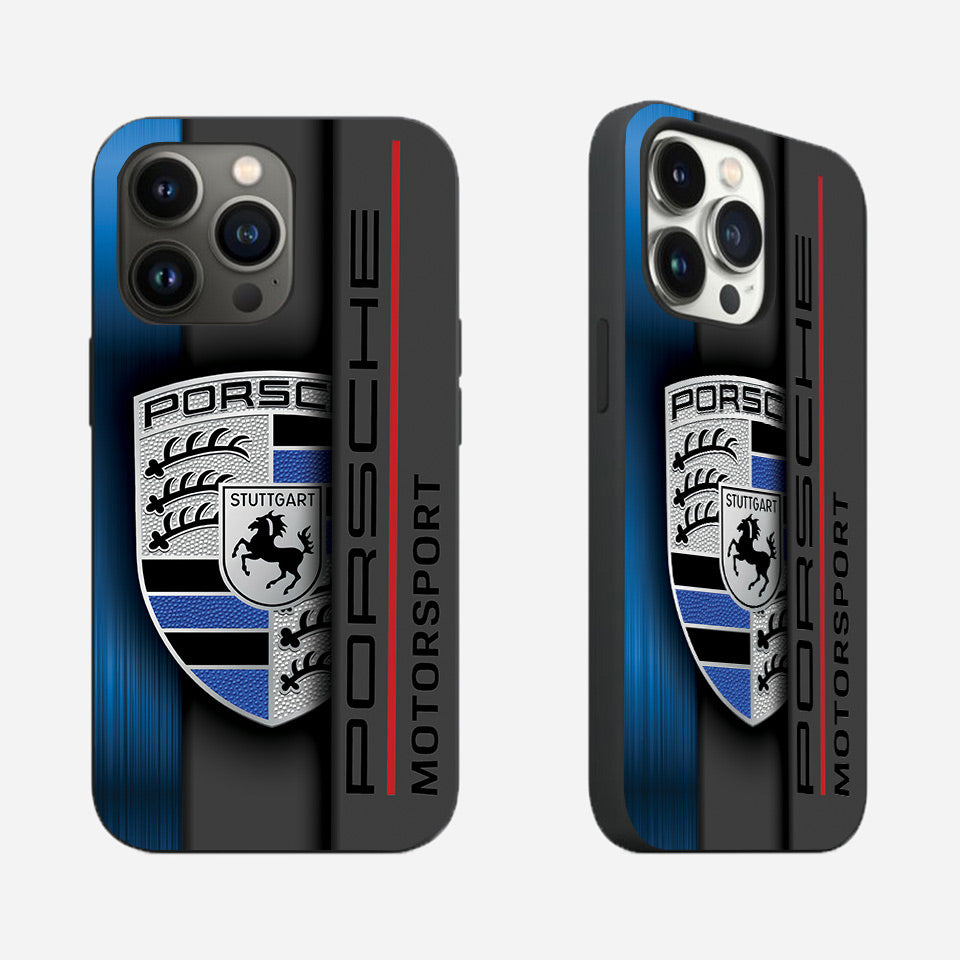 🚗 Porsche Collector’s Edition iPhone Case – High-Quality Silicone Finish