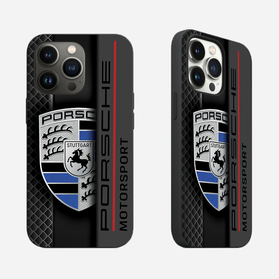 🏁 Porsche Special Edition iPhone Cover – Lightweight, Scratch-Resistant