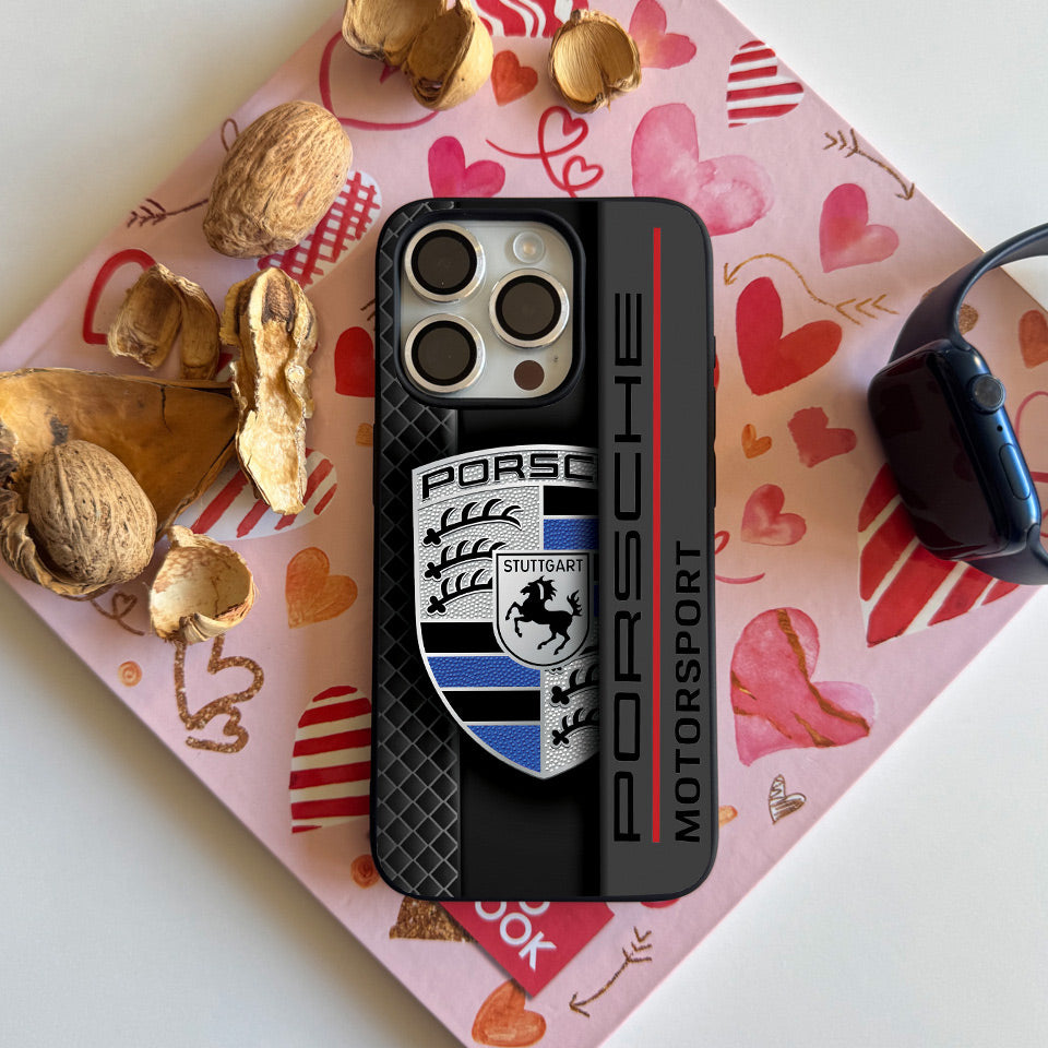 🏁 Porsche Special Edition iPhone Cover – Lightweight, Scratch-Resistant