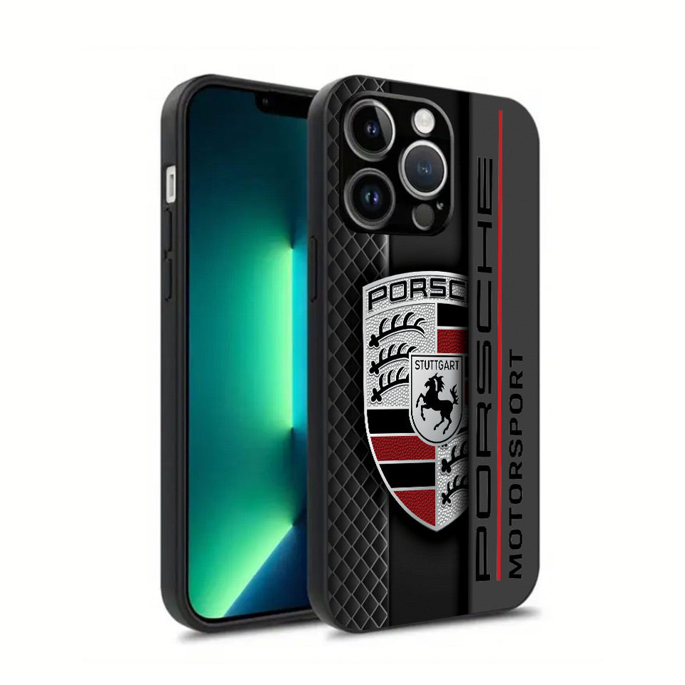 🔴 Porsche Sport Series iPhone Case – Official-Inspired Premium Print