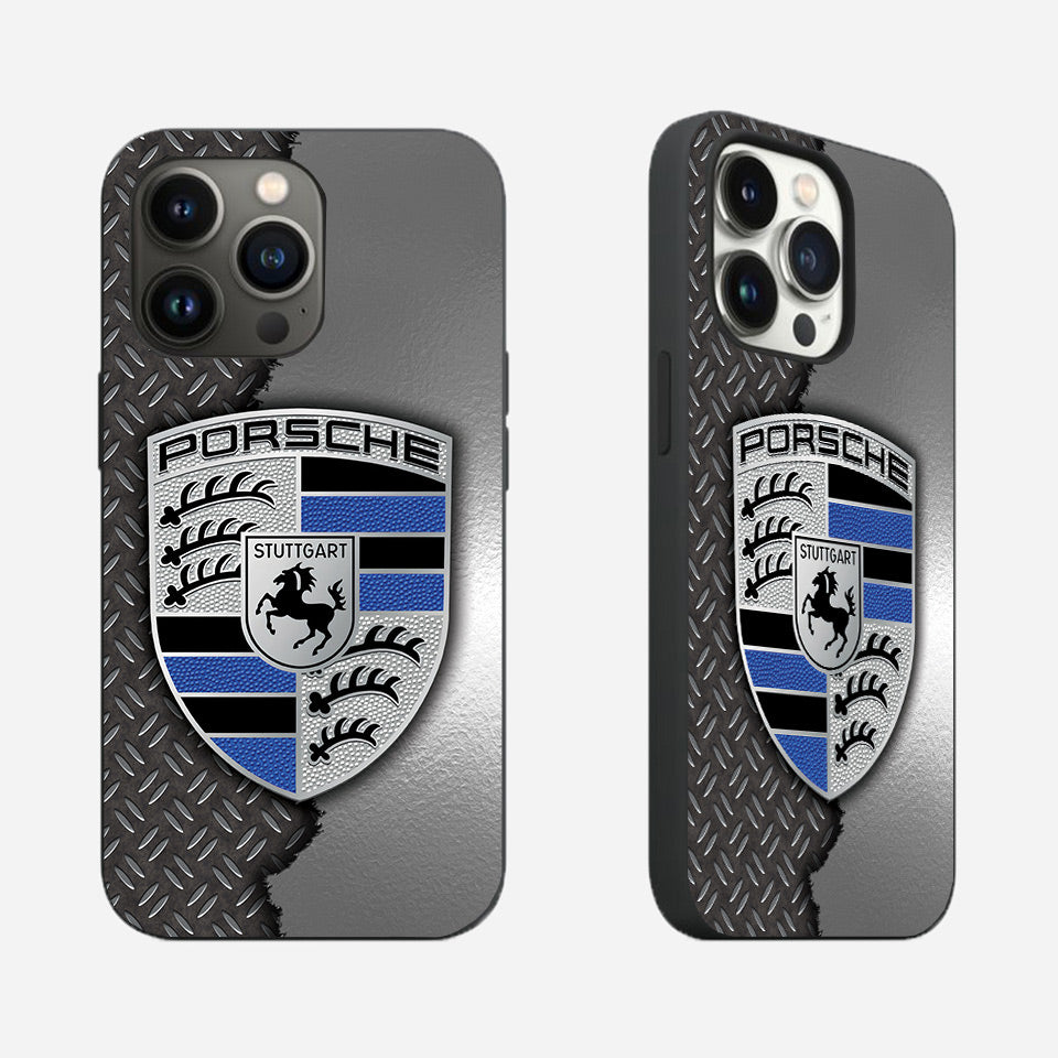 ⚡️ Porsche Carbon Fiber iPhone Case – Lightweight, Durable & Sporty