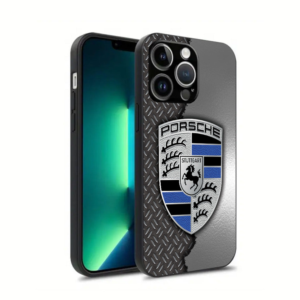 ⚡️ Porsche Carbon Fiber iPhone Case – Lightweight, Durable & Sporty