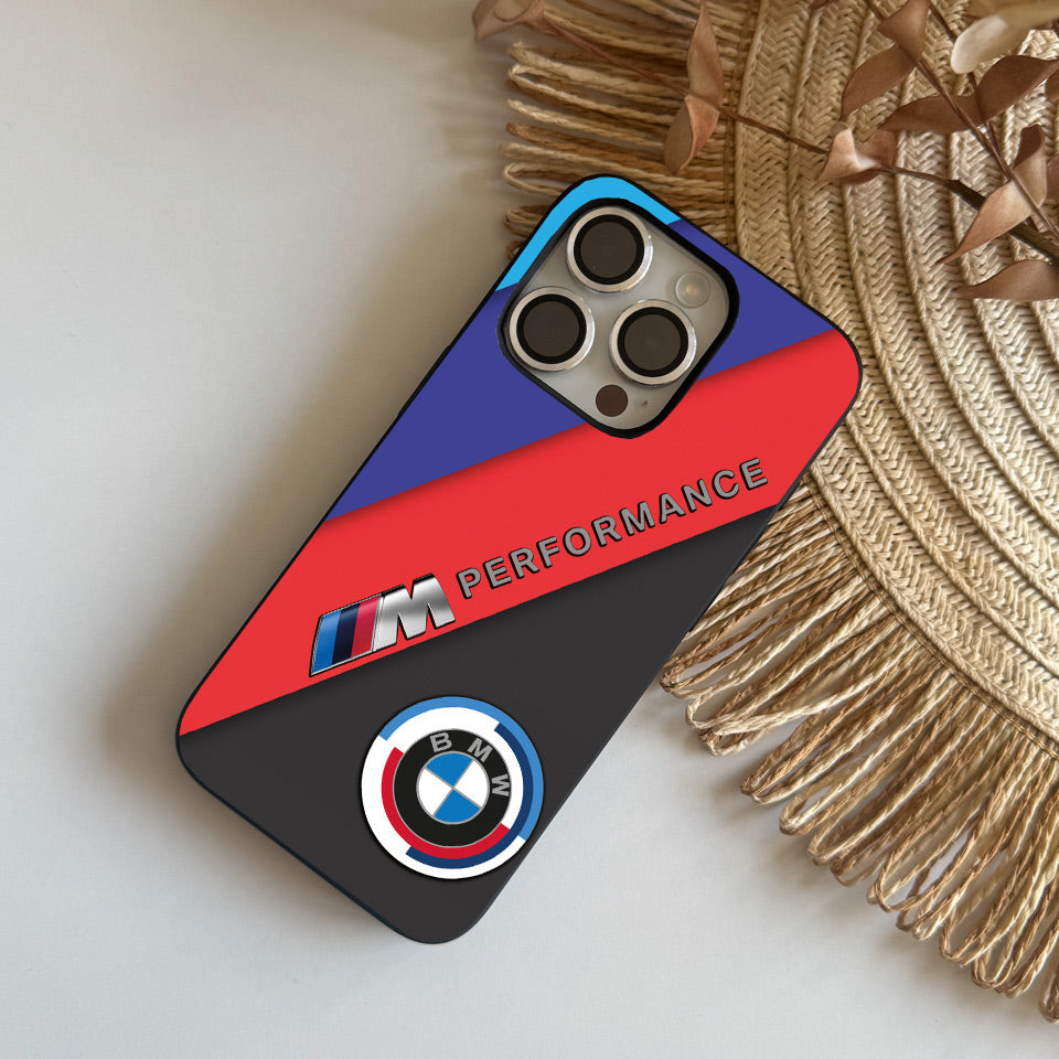 ⚡️ BMW Turbo iPhone Case – Shockproof, Wireless Charging Compatible