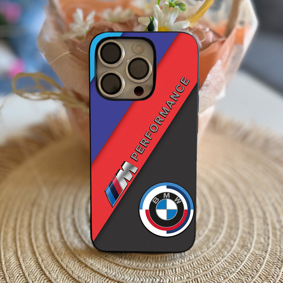 ⚡️ BMW Turbo iPhone Case – Shockproof, Wireless Charging Compatible