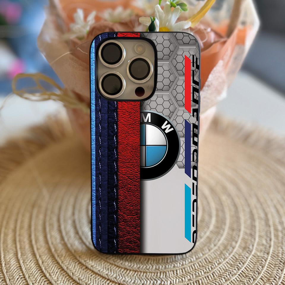 🛡 Shockproof BMW iPhone Case – Extra Grip & Scratch Resistance