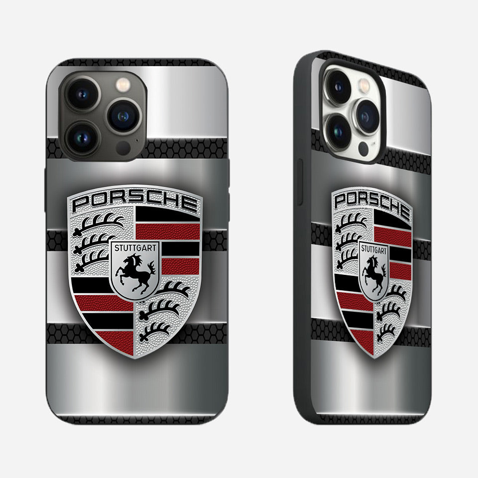 🛡 Shockproof Porsche iPhone Case – Extra Grip & Scratch Resistance