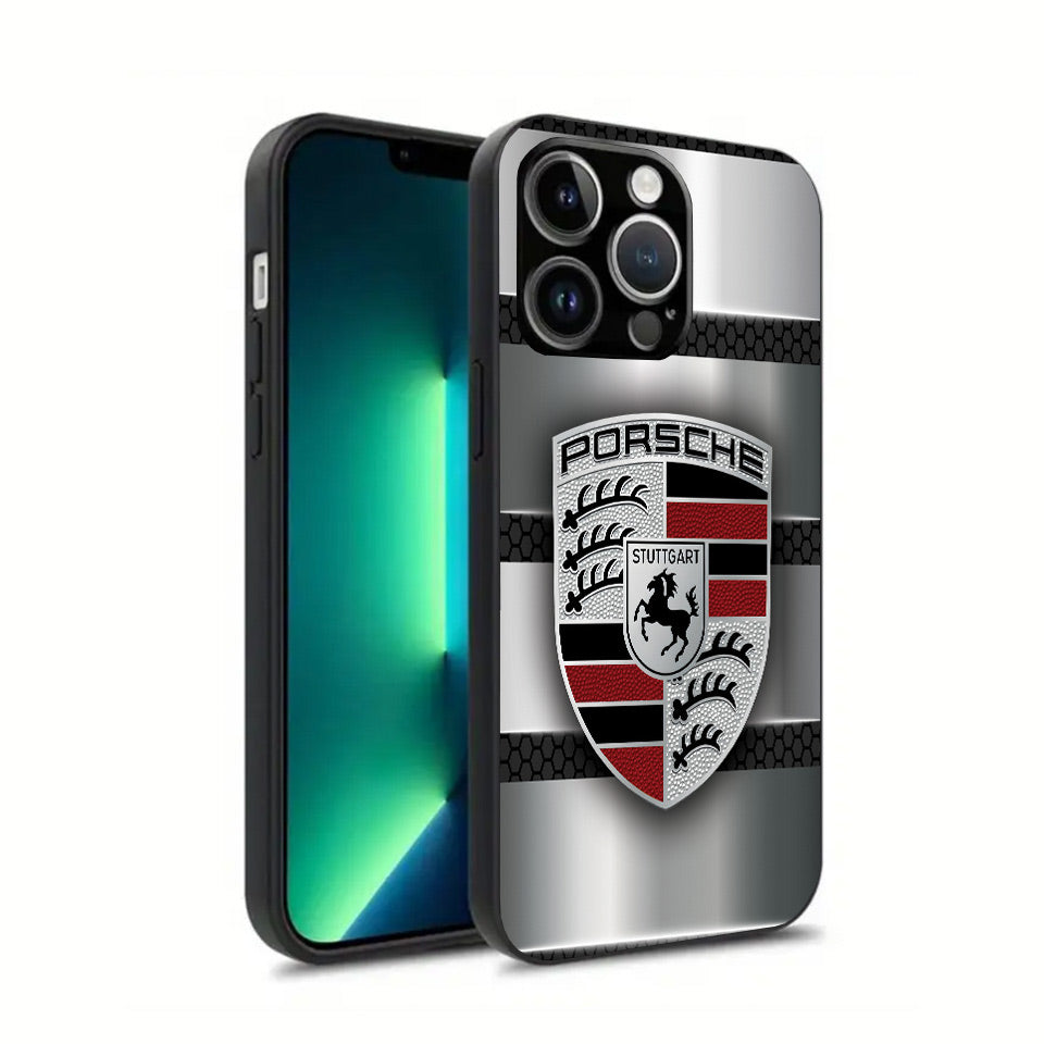 🛡 Shockproof Porsche iPhone Case – Extra Grip & Scratch Resistance