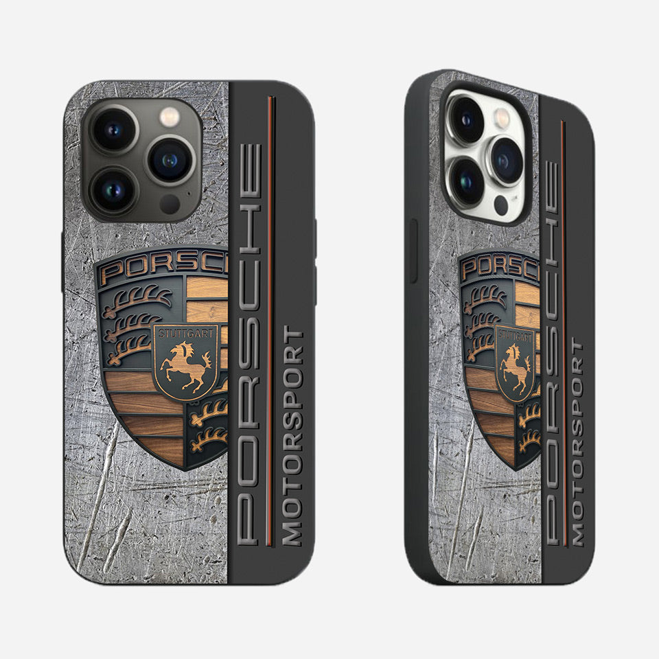 🏎 Porsche Racing iPhone Case – Premium Silicone for Speed Lovers