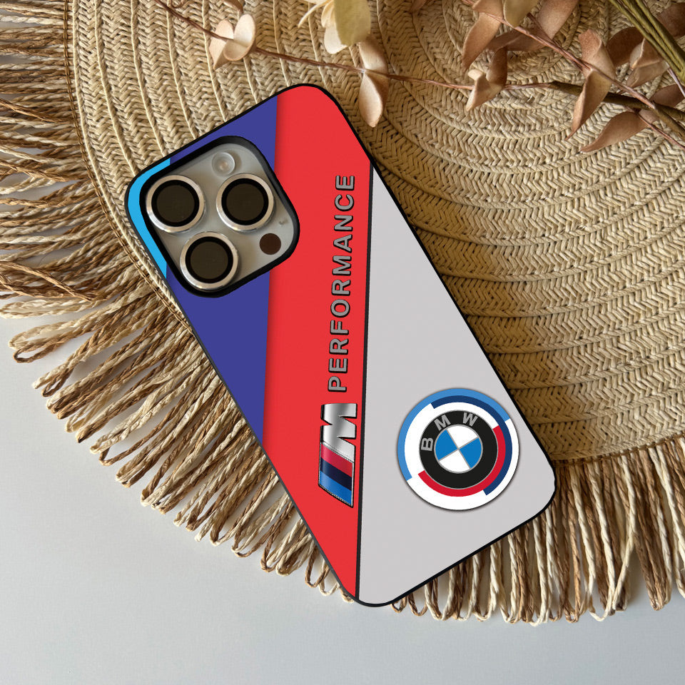 🚦 BMW Motorsport iPhone Cover – Lightweight, Ultra-Durable & Stylish