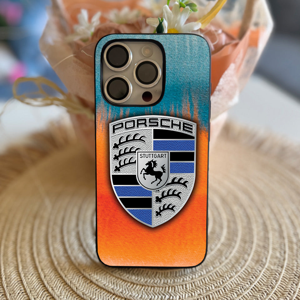 🎯 Perfect Fit Porsche iPhone Case – Full Access to Buttons & Ports