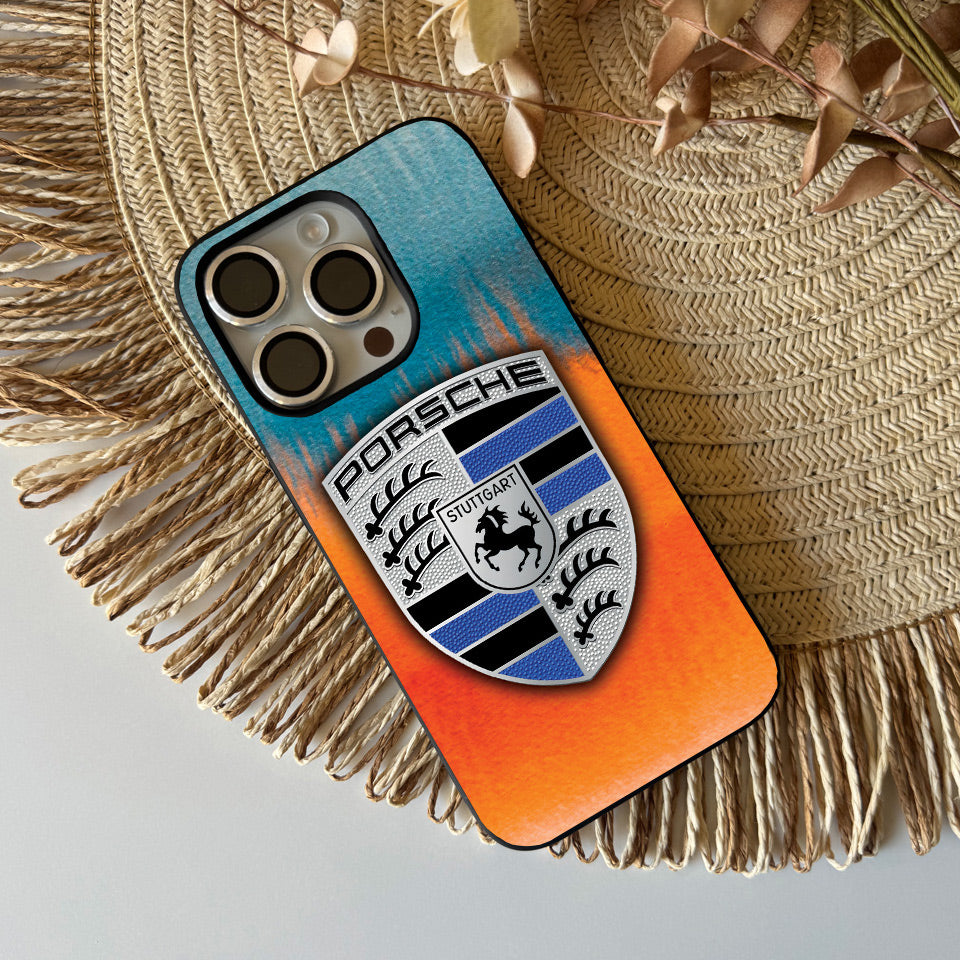 🎯 Perfect Fit Porsche iPhone Case – Full Access to Buttons & Ports