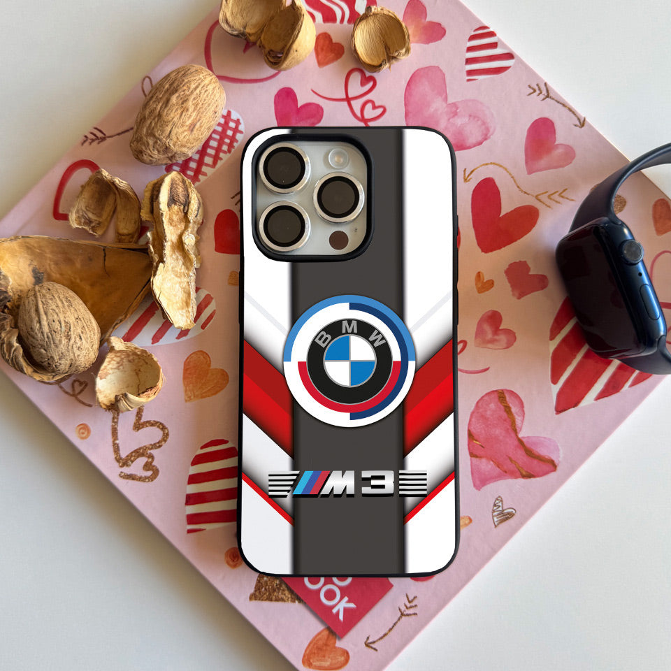 🚗 BMW iPhone Case – Premium Silicone Cover with UV Print 📱✨