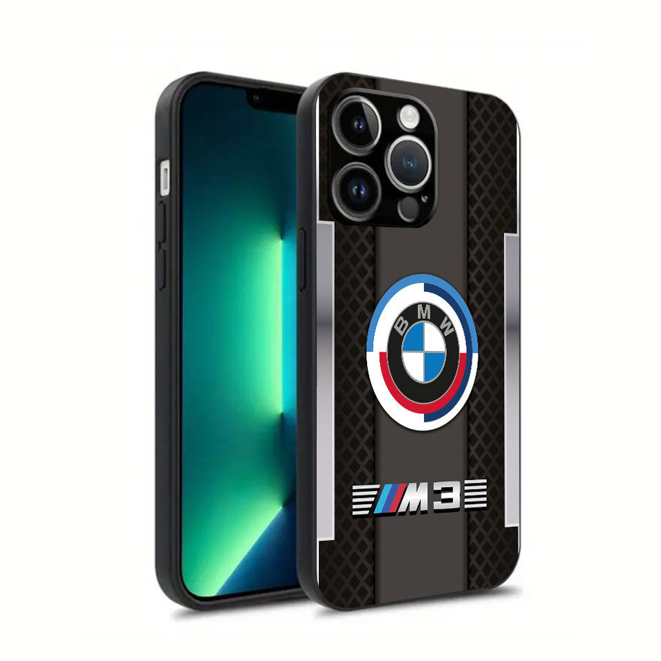 🔥 Luxury BMW iPhone Case – High-Quality Silicone & UV Print