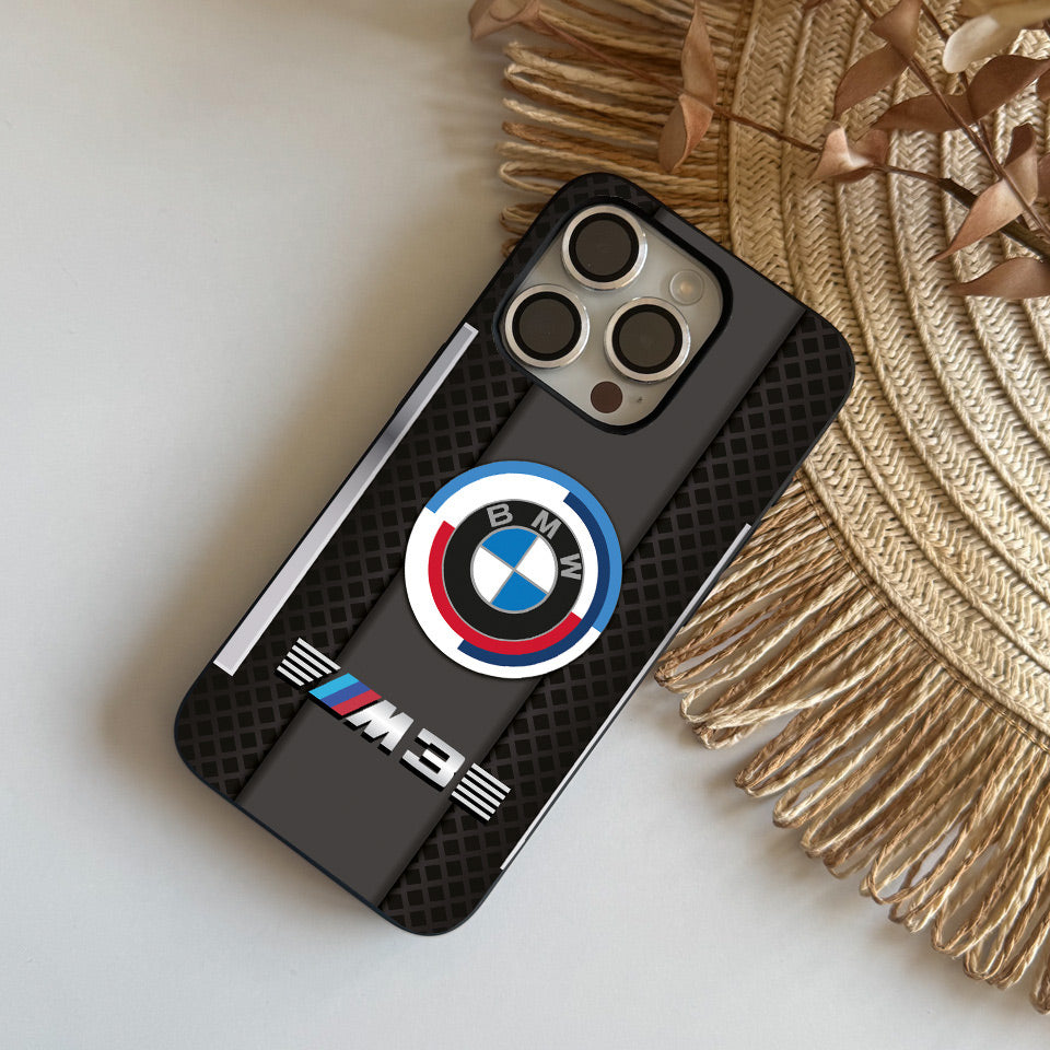 🔥 Luxury BMW iPhone Case – High-Quality Silicone & UV Print