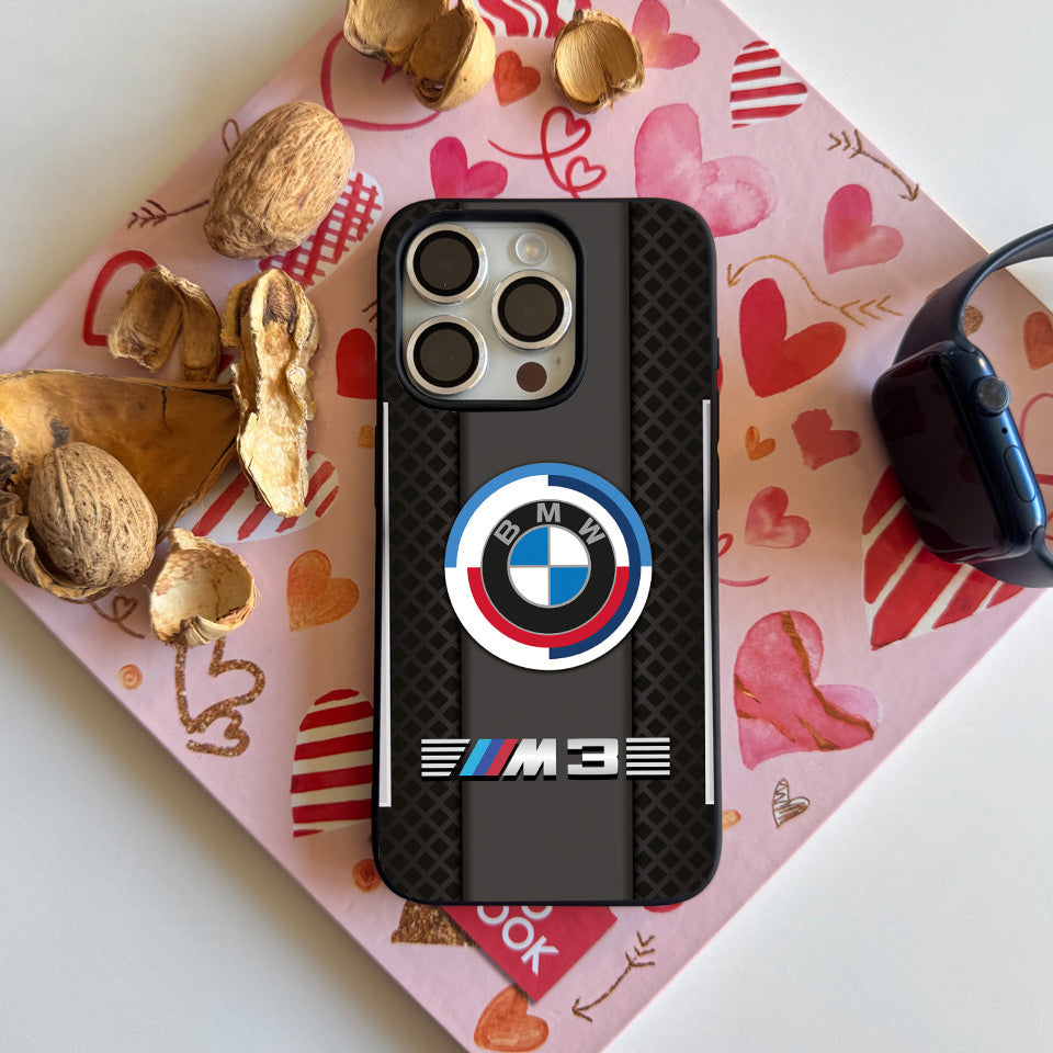 🔥 Luxury BMW iPhone Case – High-Quality Silicone & UV Print