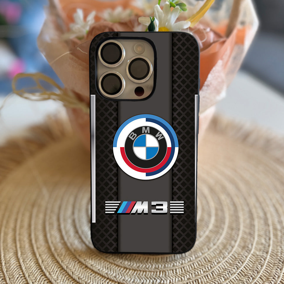 🔥 Luxury BMW iPhone Case – High-Quality Silicone & UV Print