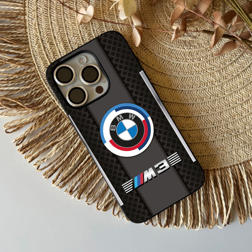 🔥 Luxury BMW iPhone Case – High-Quality Silicone & UV Print