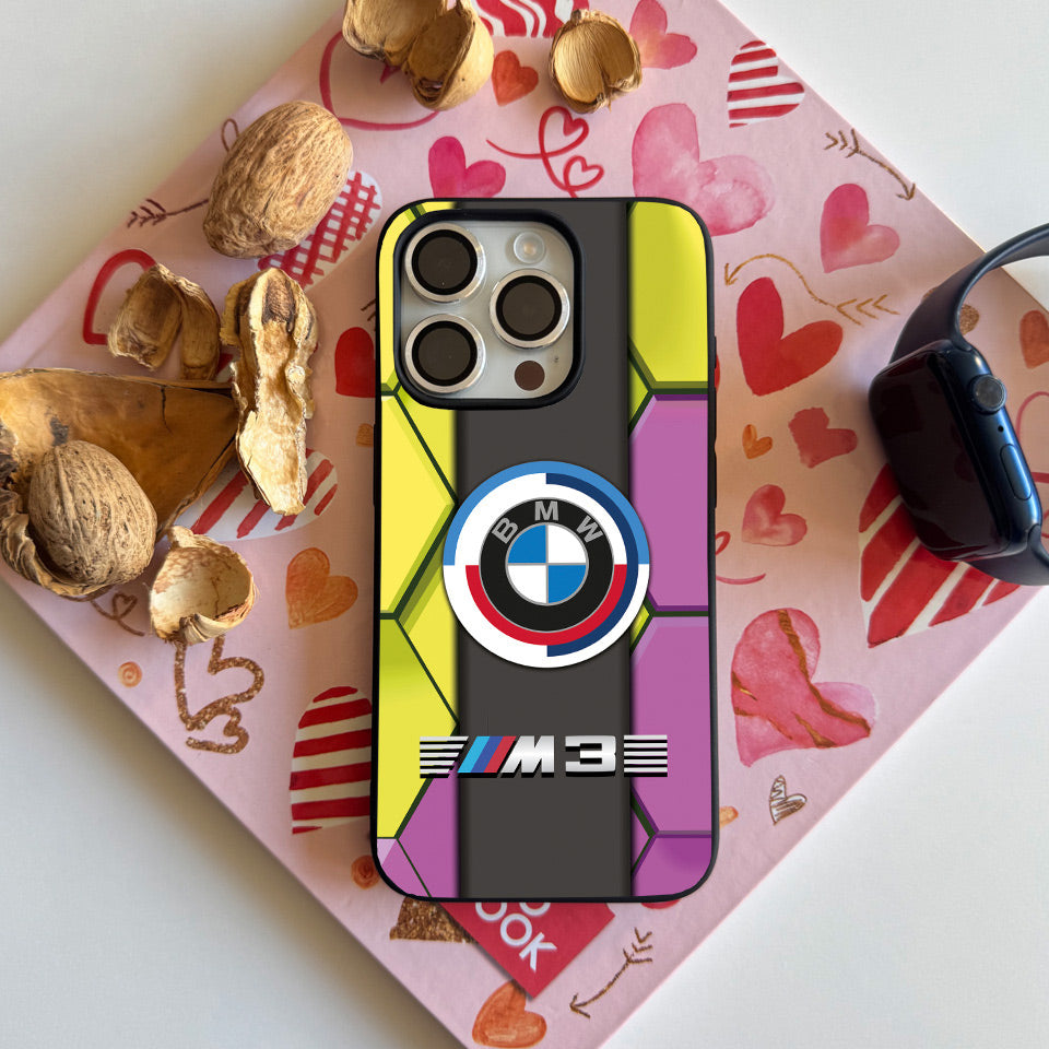 💥 BMW Silicone iPhone Case – Classic Design, Maximum Protection