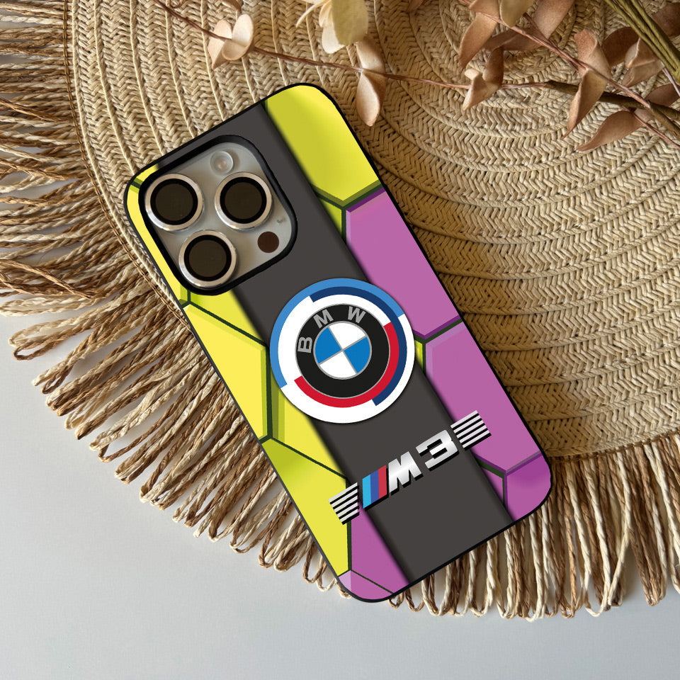 💥 BMW Silicone iPhone Case – Classic Design, Maximum Protection