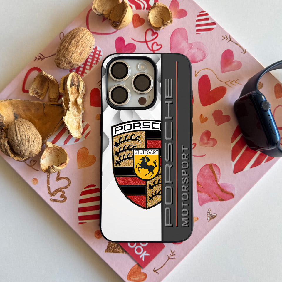 🏆 Porsche GT3 iPhone Case – Motorsport Edition, Fade-Resistant UV Print