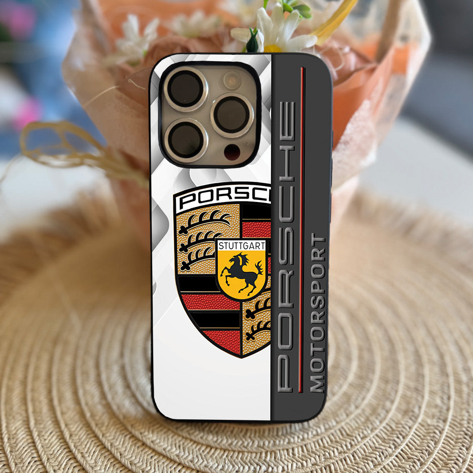 🏆 Porsche GT3 iPhone Case – Motorsport Edition, Fade-Resistant UV Print