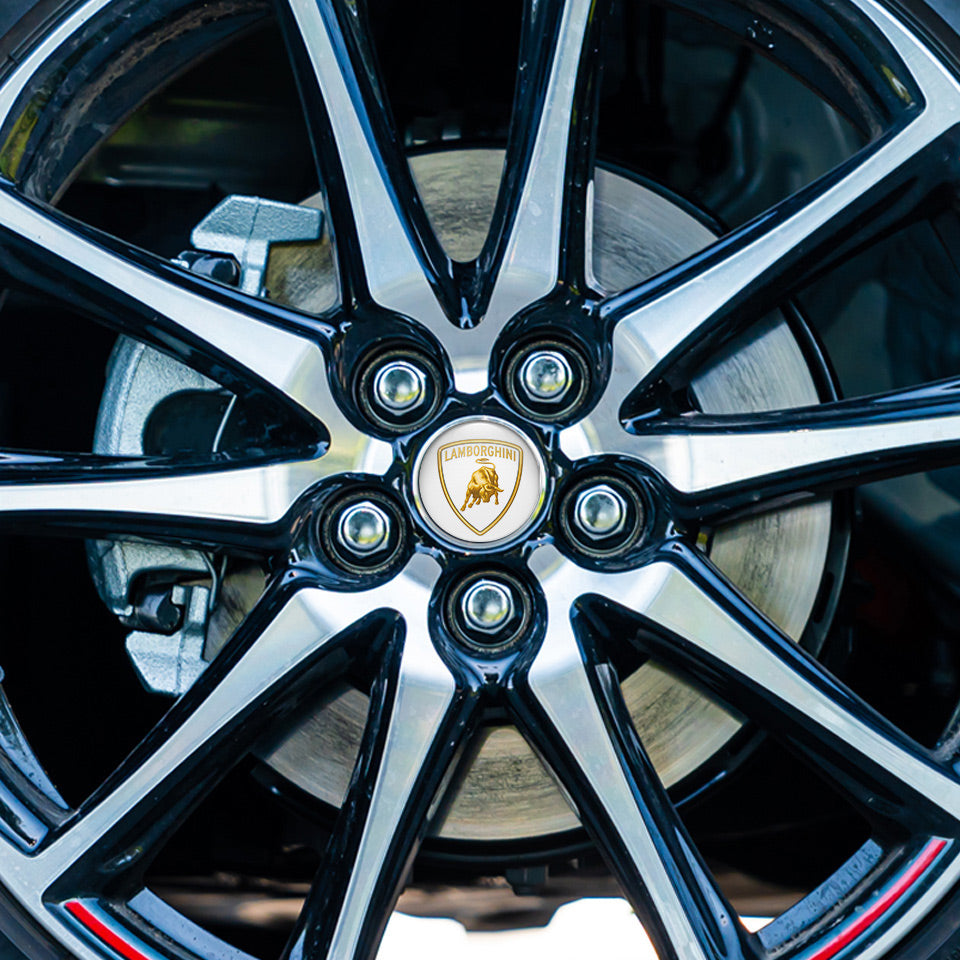 LAMBORGHINI Domed Emblems for Center Caps