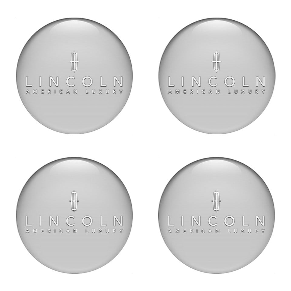 LINCOLN Silicone Stickers for Wheel Center Caps