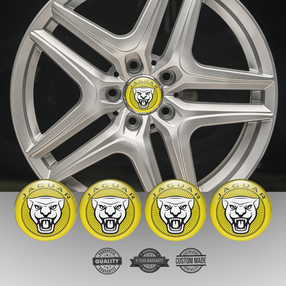 JAGUAR Emblems for Wheel Center Caps