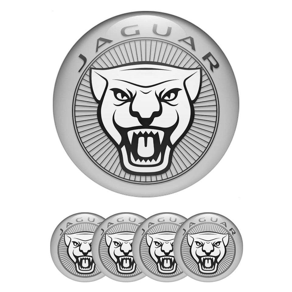 JAGUAR Domed Emblems for Center Caps