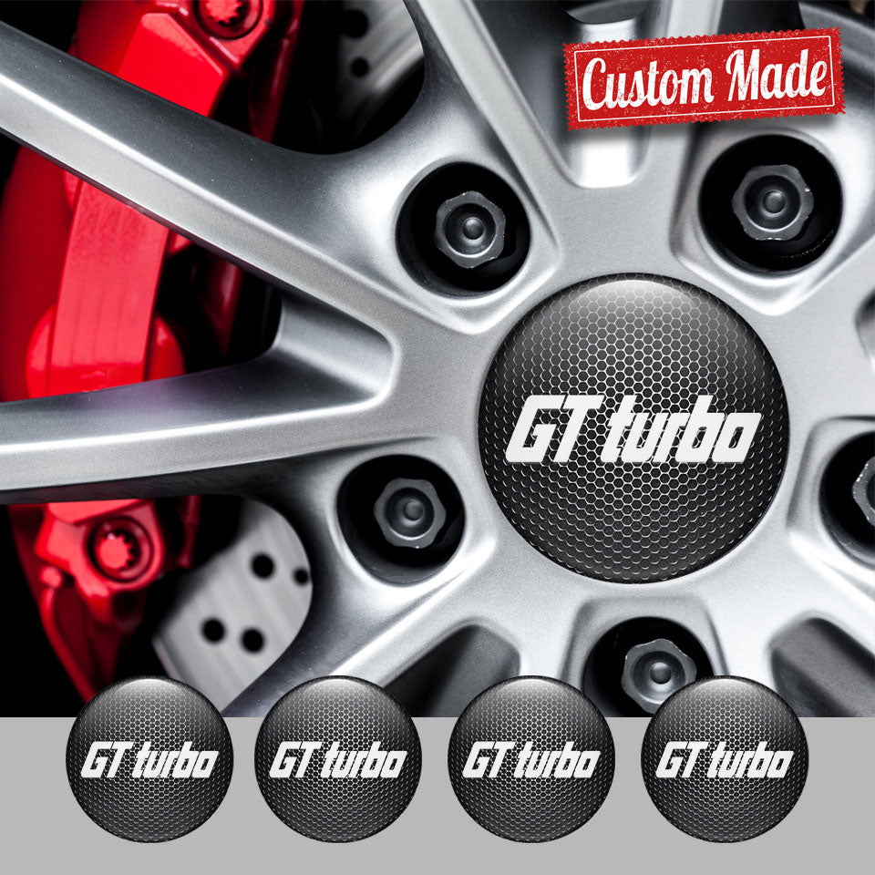 GT Emblems for Wheel Center Caps